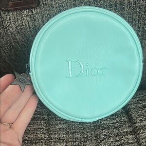 Dior Mint Green Circular Pouch